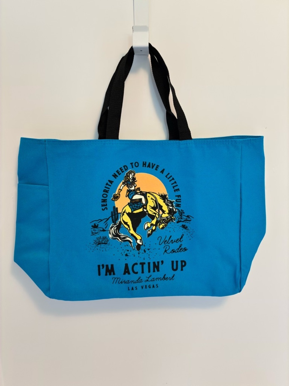 Miranda Lambert Velvet Rodeo Las Vegas Residency I'm Actin' Up Tote Bag